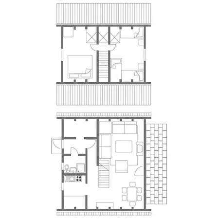 펜션 Ferienwohnpark Nurdachhaus Typ 8 Ndt 026